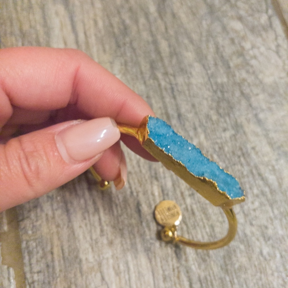 Kinsley Armell blue stone cuff